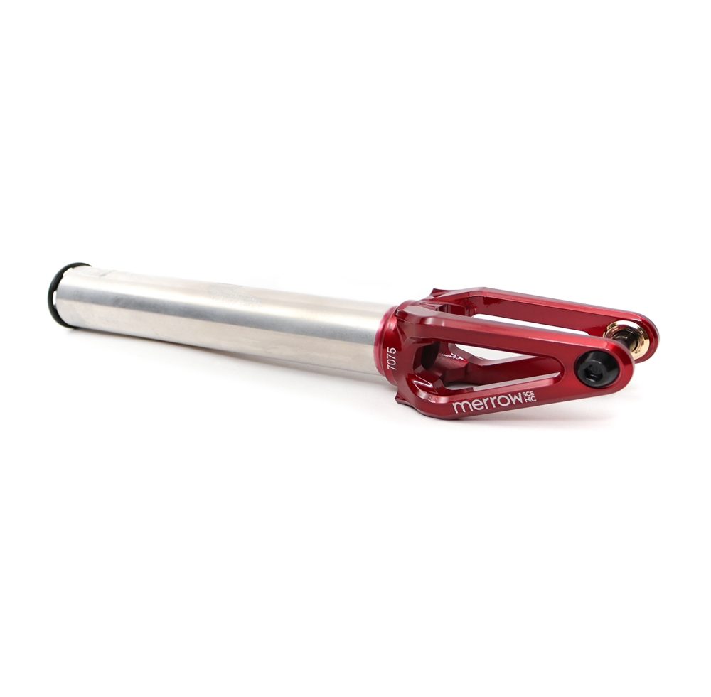 Ethic DTC Fork Merrow V2 SCS HIC Transparent Red